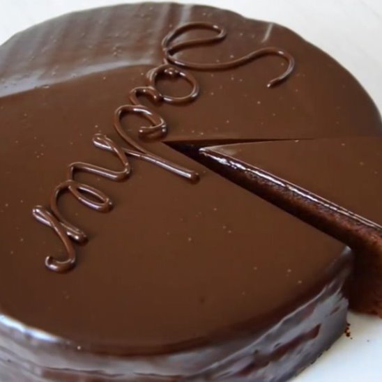 Шоколадный австрийский торт «Захер»