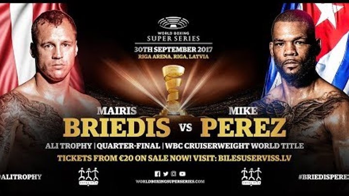 Майрис Бриедис – Майк Перес / Briedis vs. Perez: полный бой