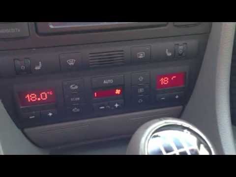 Моргает климат контроль ауди а6 с5