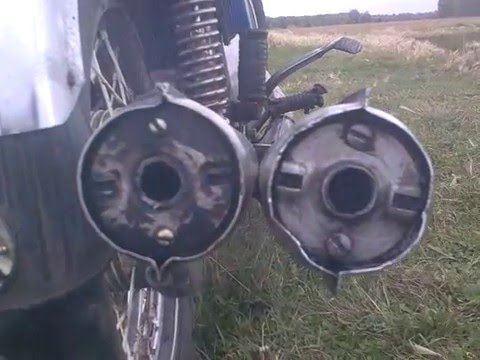 Течет масло из глушителя иж планета