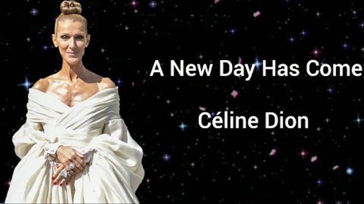 Celine dion a new day has