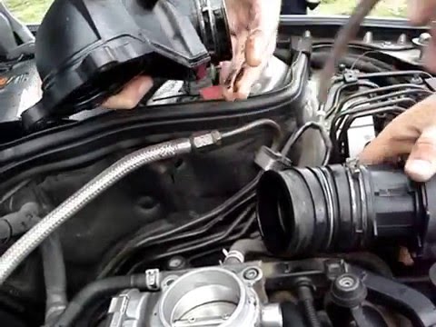 Адаптация дроссельной заслонки мерседес w203