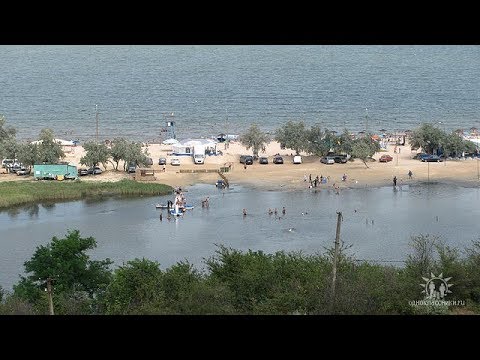 Грязевое озеро в голубицкой