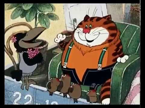 Ворона из мультика про попугая кешу прелестно картинка