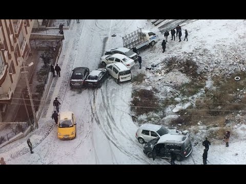 Гололед стал причиной массового дтп в техасе 11 февраля 2021 года