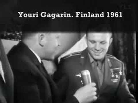 Гагарин в финляндии