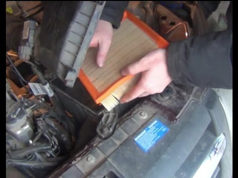 Когда менять воздушный фильтр на гранте