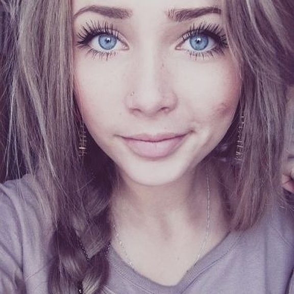 Красивые девушки фото на аву с лицом