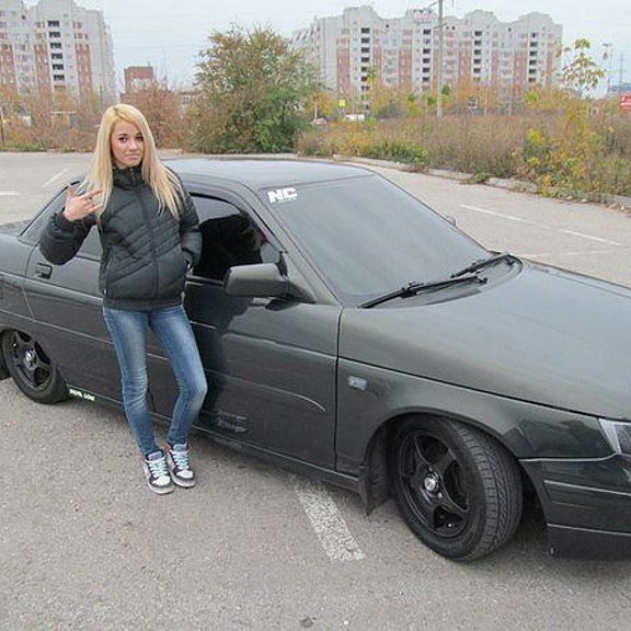 ВАЗ 2110 С бабой