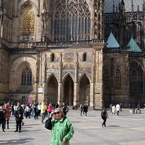 Фотография "Прага, староград. собор св. Витта."