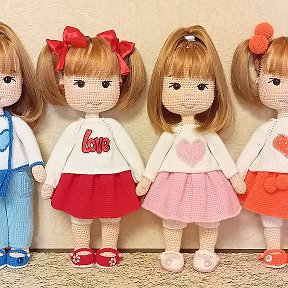 Фотография от Светлана - вязаные куклы на заказ