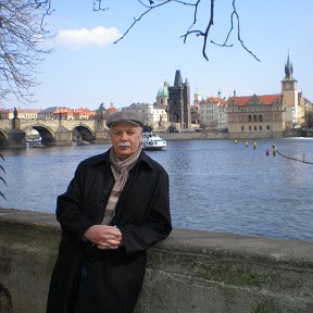 Фотография "Позади Карлов мост в Праге"
