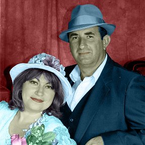 Фотография "Al Capone & his wife"