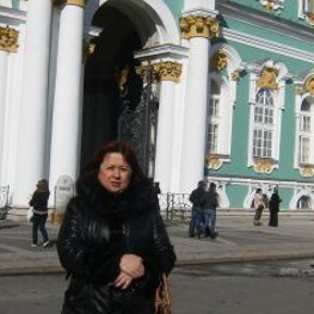 Фотография "я возле Зимнего дворца"