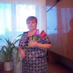 Фотография "Вот такие тюльпаны подарил мне муж"