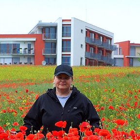 Фотография "Возле дома в маках."