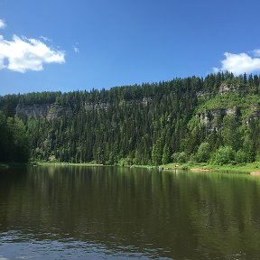 Фотография "Сплав по р. Усьве (2019 год. Россия. Пермский край.)"