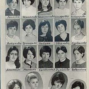 Фотография "Выпускной 1970г."