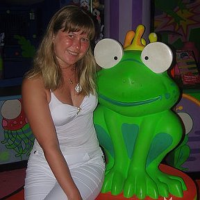 Фотография "Я и жабачка. Ноябрь 2009"