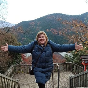 Фотография "Священная гора Курама Япония декабрь 2023 год"