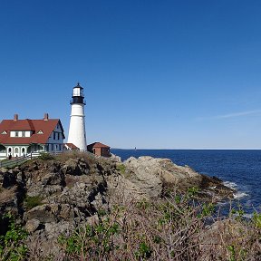 Фотография "Light
 house in Maine"