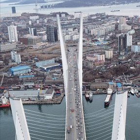 Фотография "Золотой мост, Владивосток..."