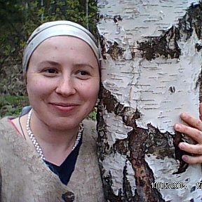 Фотография "с березкой, Саяны (Красноярские Столбы - заповедник)"