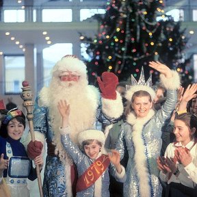 Фотография "Самый  самый Советский Дед Мороз!  Народ пора назад в СССР."
