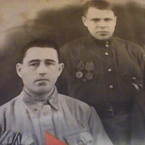 Фотография "Первый с лева мой свекор Полунин Данил Андреевич."