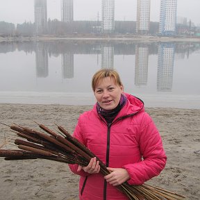 Фотография "Новобеличи. У озера. Декабрь -2015"