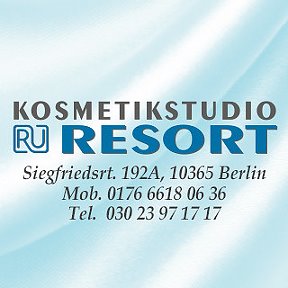 Фотография от Kosmetikstudio RESORT Berlin Holy Land