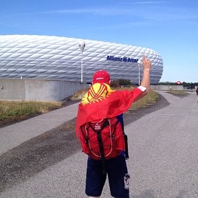 Фотография "Das bin ich, Herr Ryskulov. München 2015."