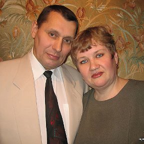 Фотография "С любимой супругой на нашей "жемчужной" свадьбе (30 лет!) 28.01.2006 год"