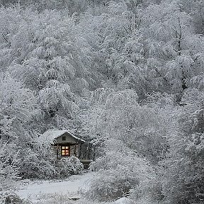 Фотография "Приветливый огонёк."