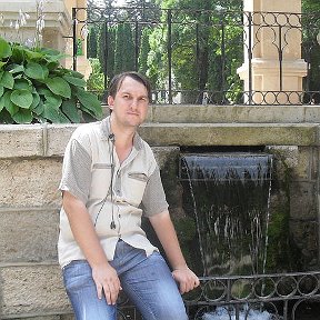 Фотография "Стеклянная струя в парке Кисловодска"