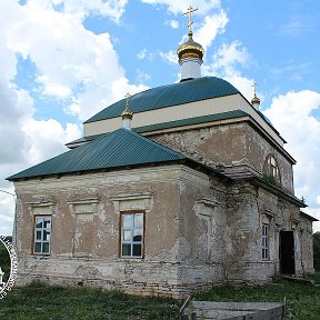 Фотография "храм Иоанна Предтечи в селе Курачево - первые богослужения начались в 1830 году."