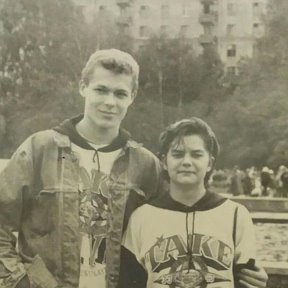 Фотография "Я и Юля 1993 лето"