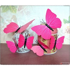 Фотография "Декоративные наклейки 3D бабочки, материал-пластик. не выгорает, не ламается, влагоустойчив и долговечен. Крепятся на любые гладкие поверхности при помощи магнита и липучки.Цена 48грн за набор из 12шт.в наличии."