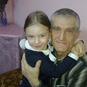 Фотография "Я и внучка Маша."