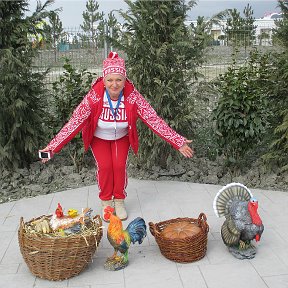 Фотография "Не могу без птичек, даже на Олимпиаде нашла!"