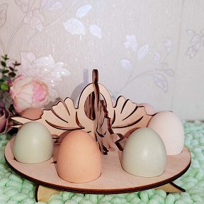 Фотография "Пасхальная подставка для яиц. В наличии. "