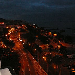 Фотография "Ночное Сан Ремо."