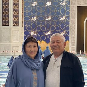 Фотография "Астана в мечете."