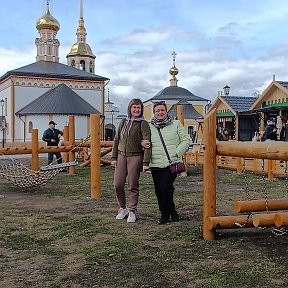 Фотография "С доченькой в Суздале"