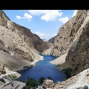 Фотография "Озеро Искандаркул в Таджикистане"