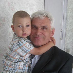 Фотография "Я с младшим внуком. 2016 г."