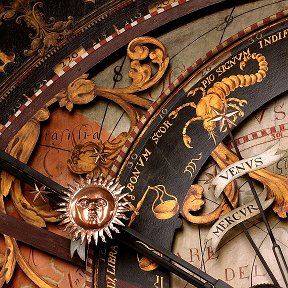 Фотография "Астрологические часы. Собор в Мюнстере. Германия."