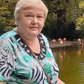 Фотография "я и фламинго, в парке г.Майнца, Германия"