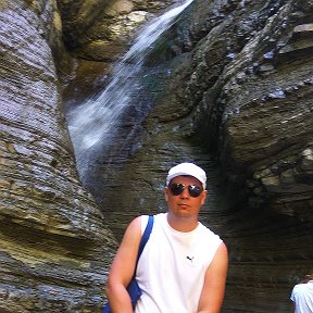 Фотография "Адыгея, один из кучи водопадов"