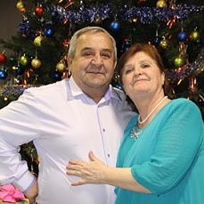 Фотография "Я с женой на корпоративе на Новый 2018 год"